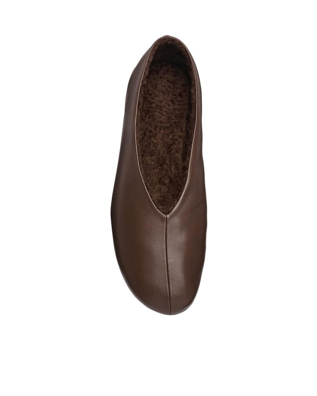 The Row Brown Stella Flats