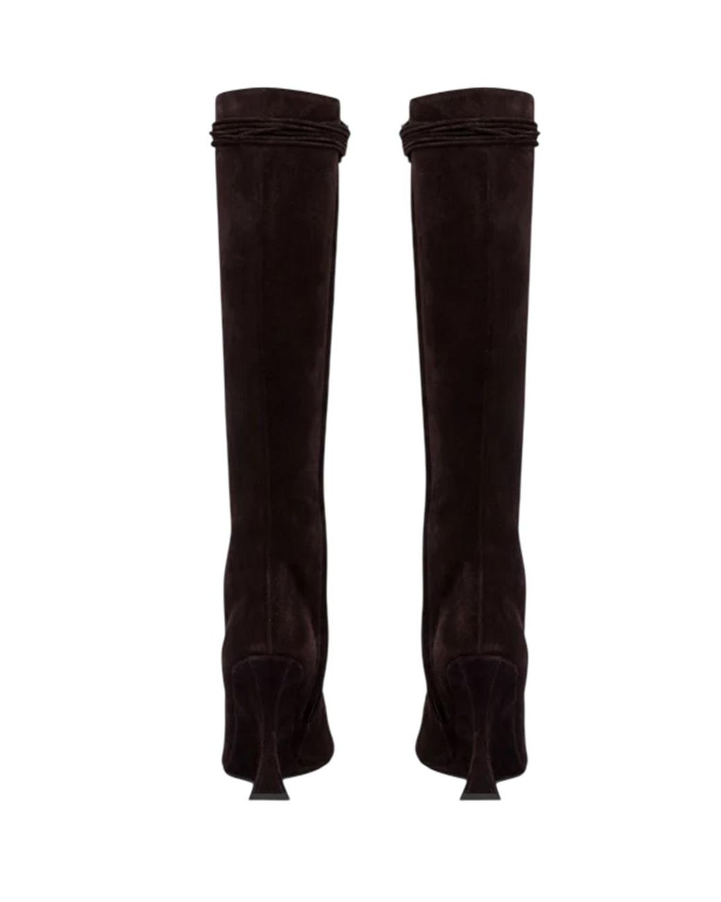 Paris Texas Black Nina Lace-Up Boots