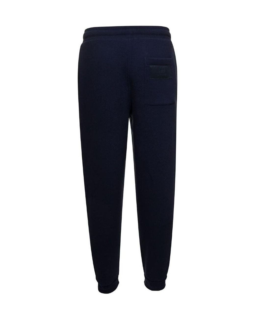 AMI Blue Tapered-Leg Drawstring Track Pants for men