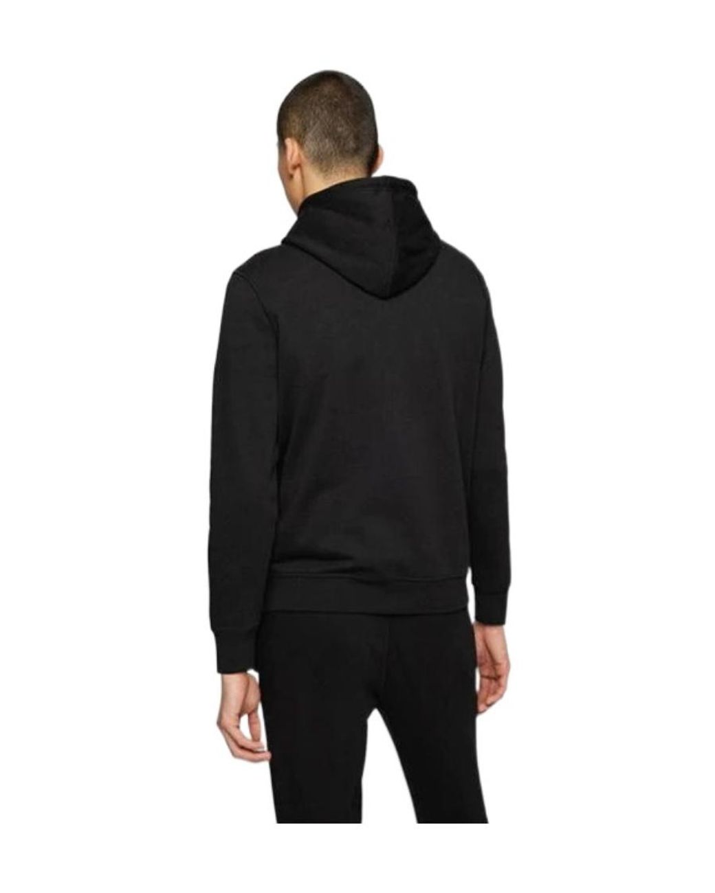 Boss Black Hooded Sweater for men