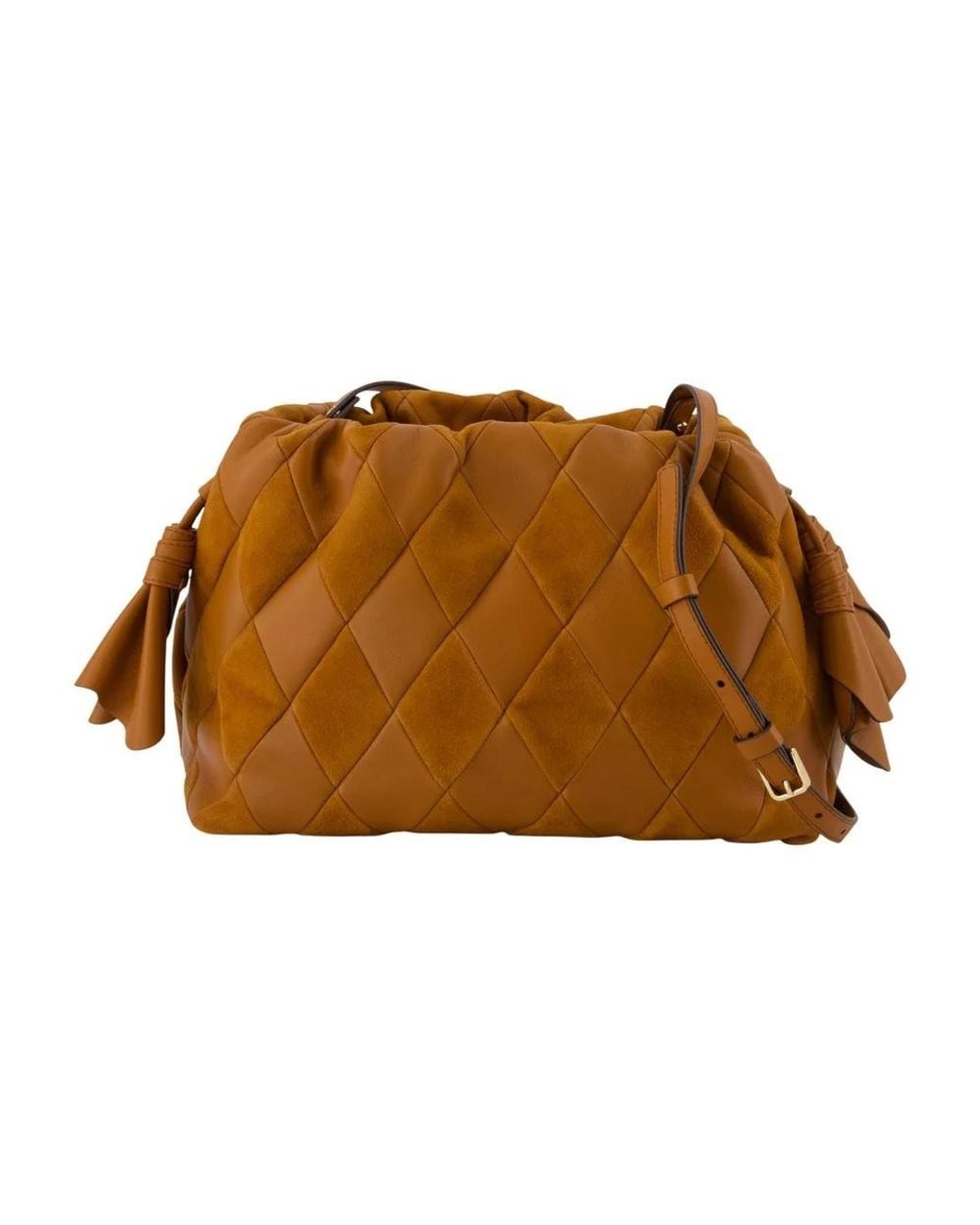 Zimmermann Brown Cloud 91 Medium Clutch Bag