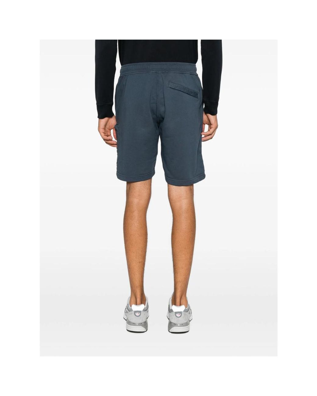 sunflower Blue Elastic-Waist Shorts for men