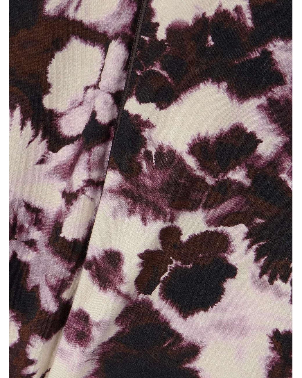 Proenza Schouler Purple Turtleneck Maxi Dress