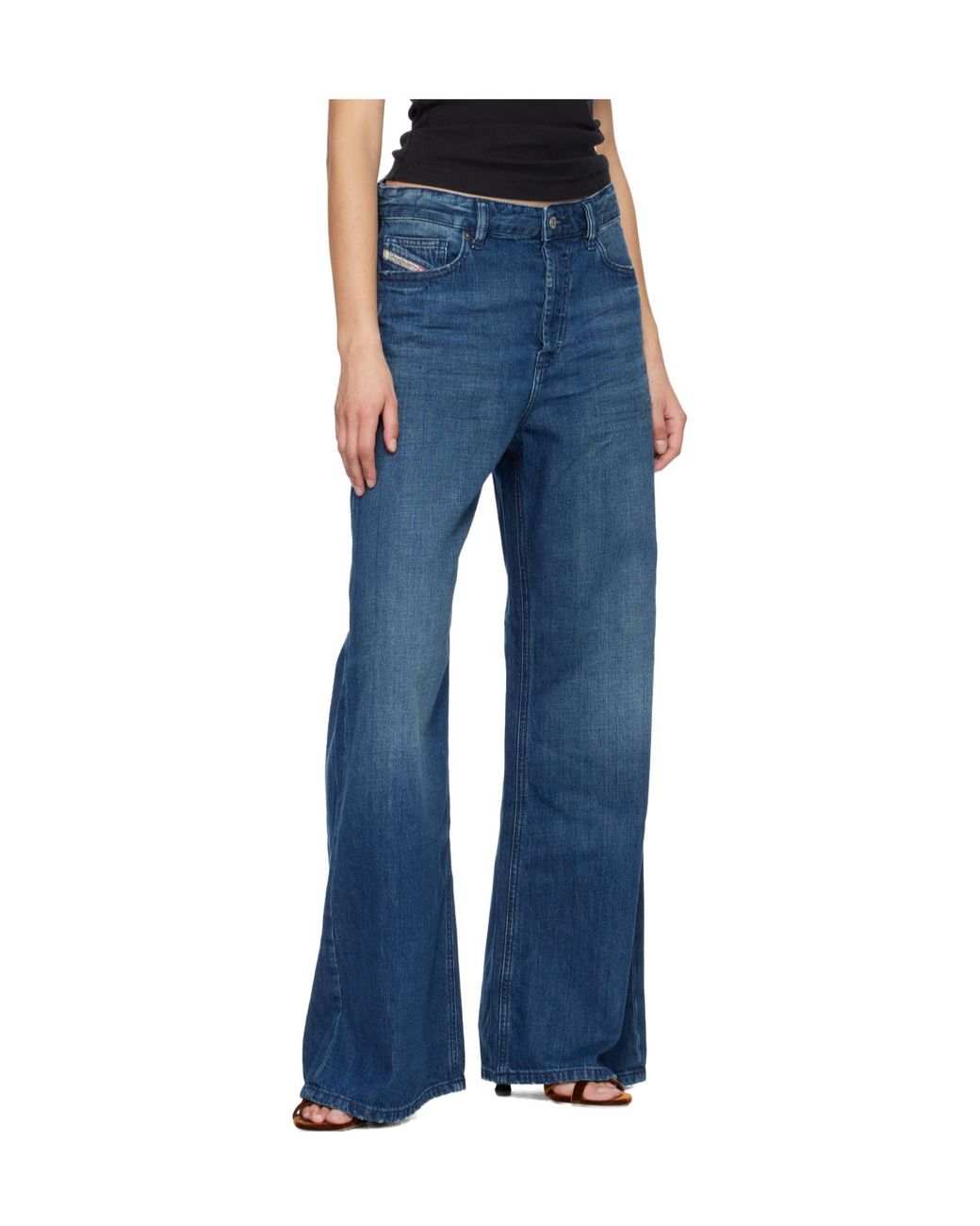 DIESEL Blue Belt Loop Jeans