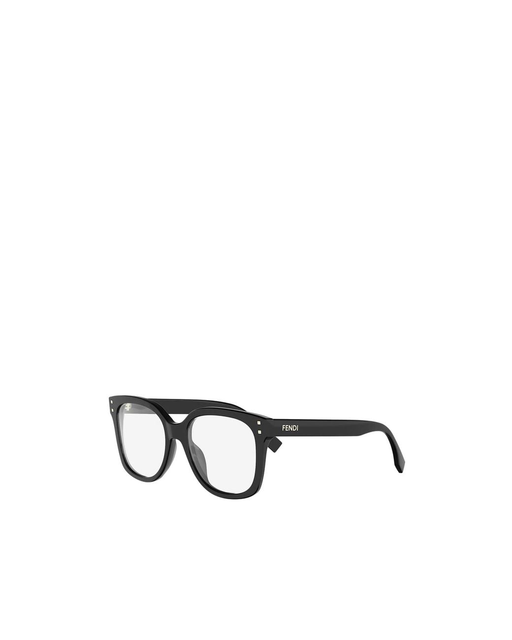 Fendi White Eyewear Square Frame Glasses