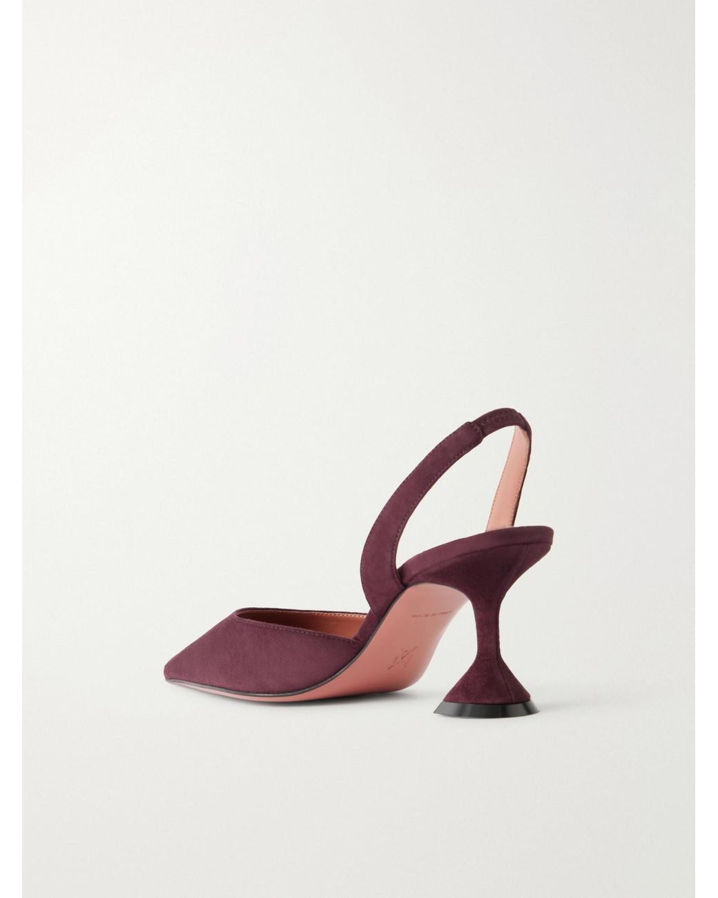 AMINA MUADDI Brown Simple High Heels