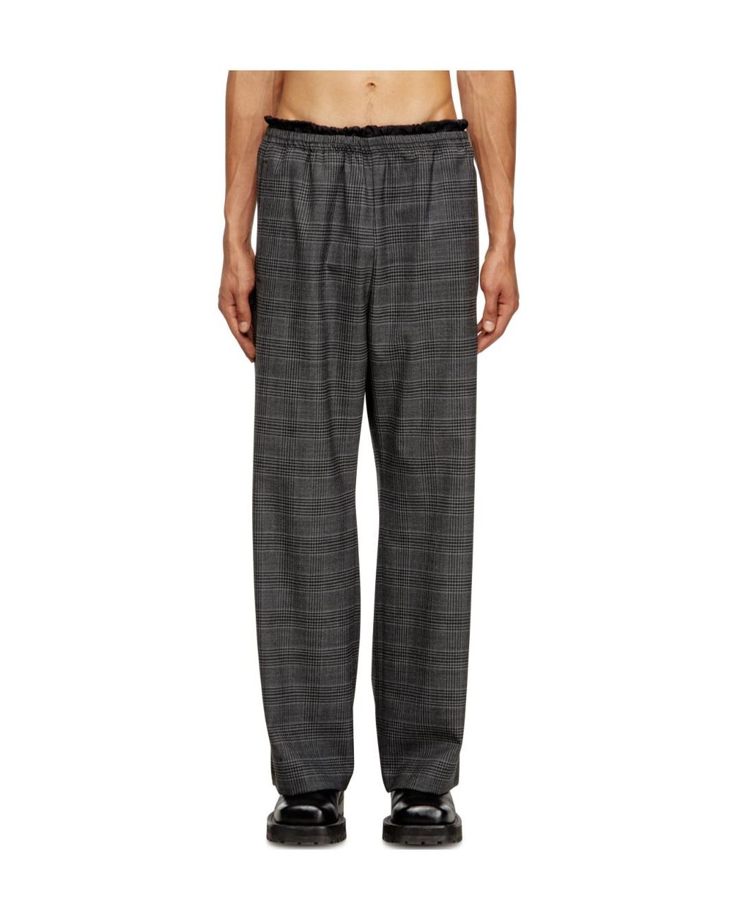 DIESEL Gray P-Tilson Pants for men