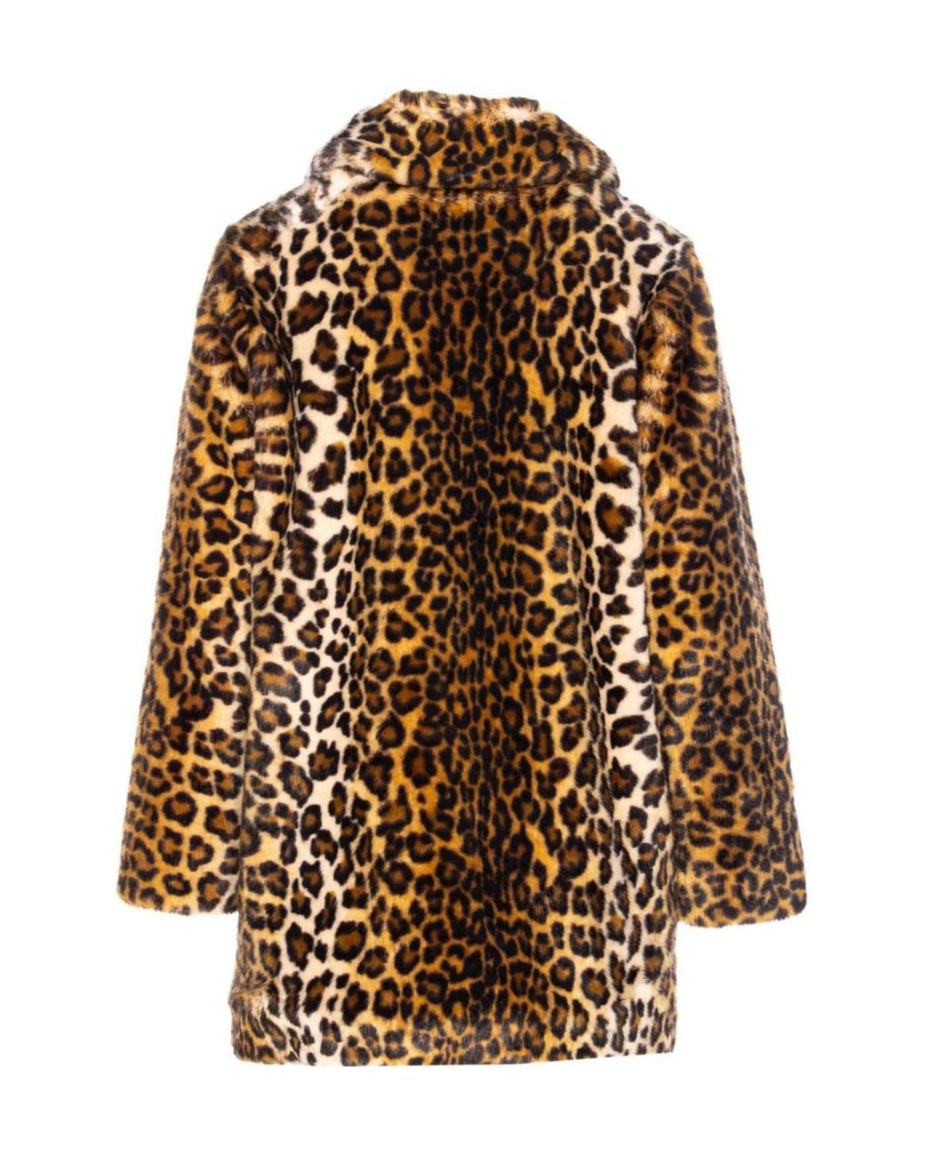 Liu Jo Brown Leopard Print Coat