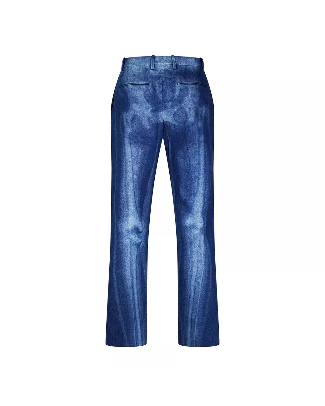Off-White c/o Virgil Abloh Blue Body Scan Denim Jeans for men