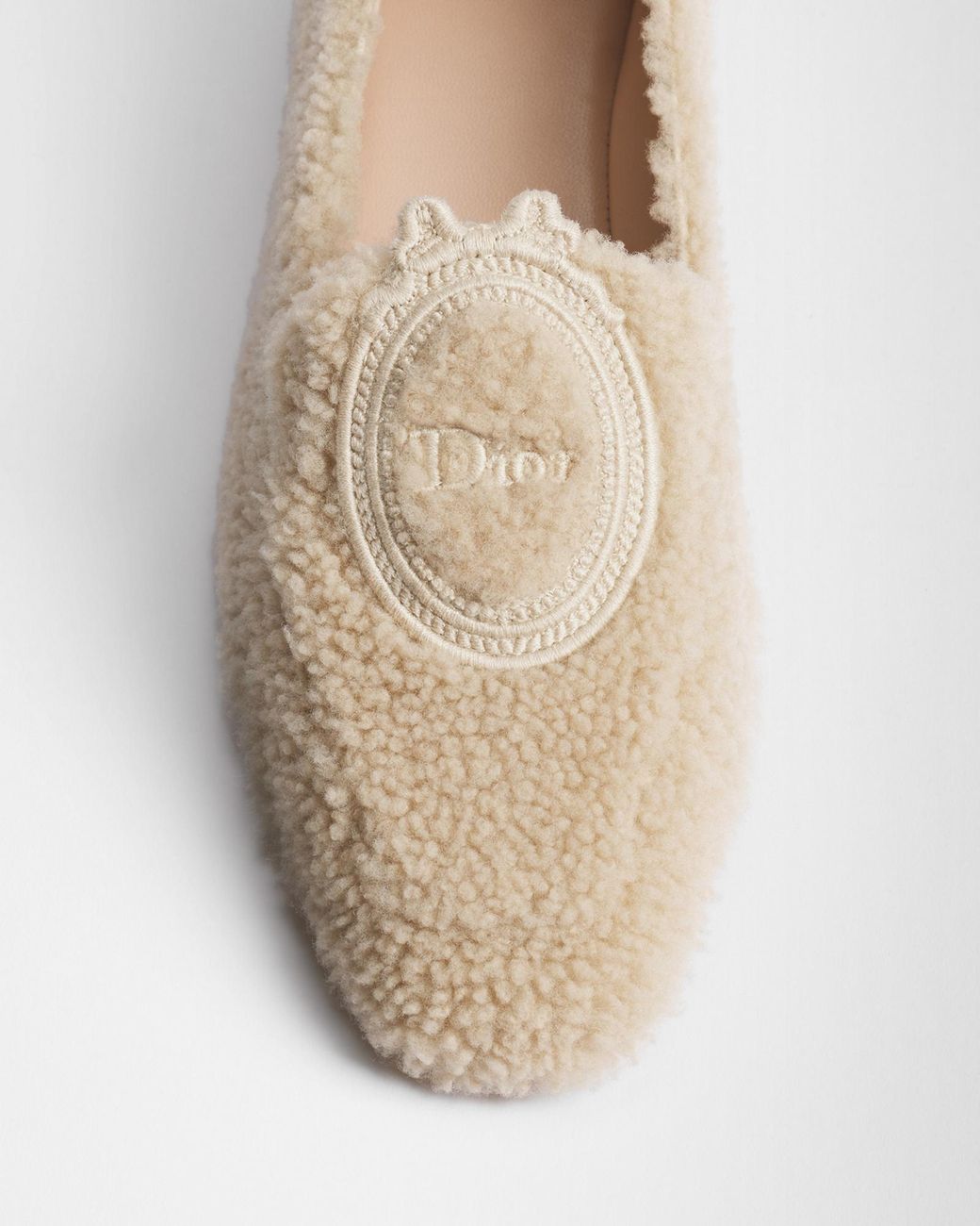 Dior Natural Alps Medaillon Loafer