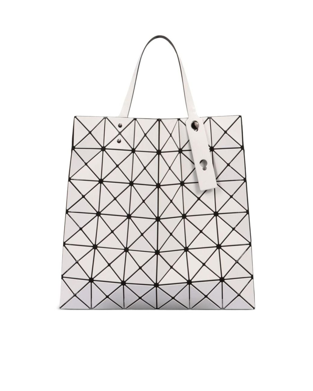 Issey Miyake White Lucent Tote Bag