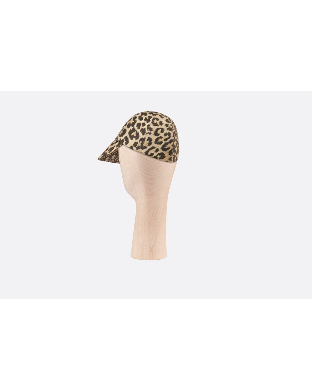 Dior Multicolor Leopard Print Baseball Cap