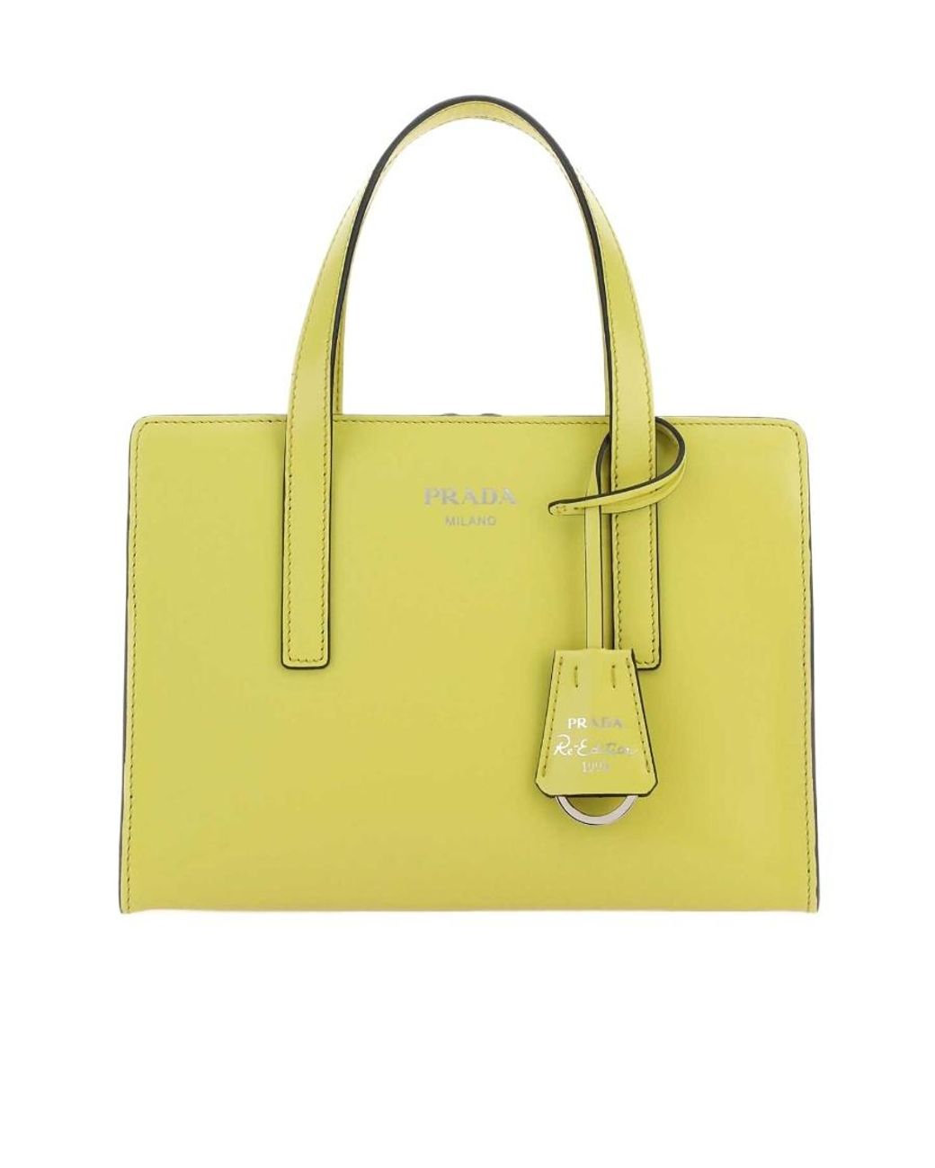 Prada Yellow Re-Edition 1995 Shoulder Bag