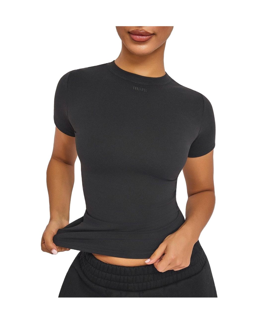 Boss Black Sculpt Short Sleeve Top