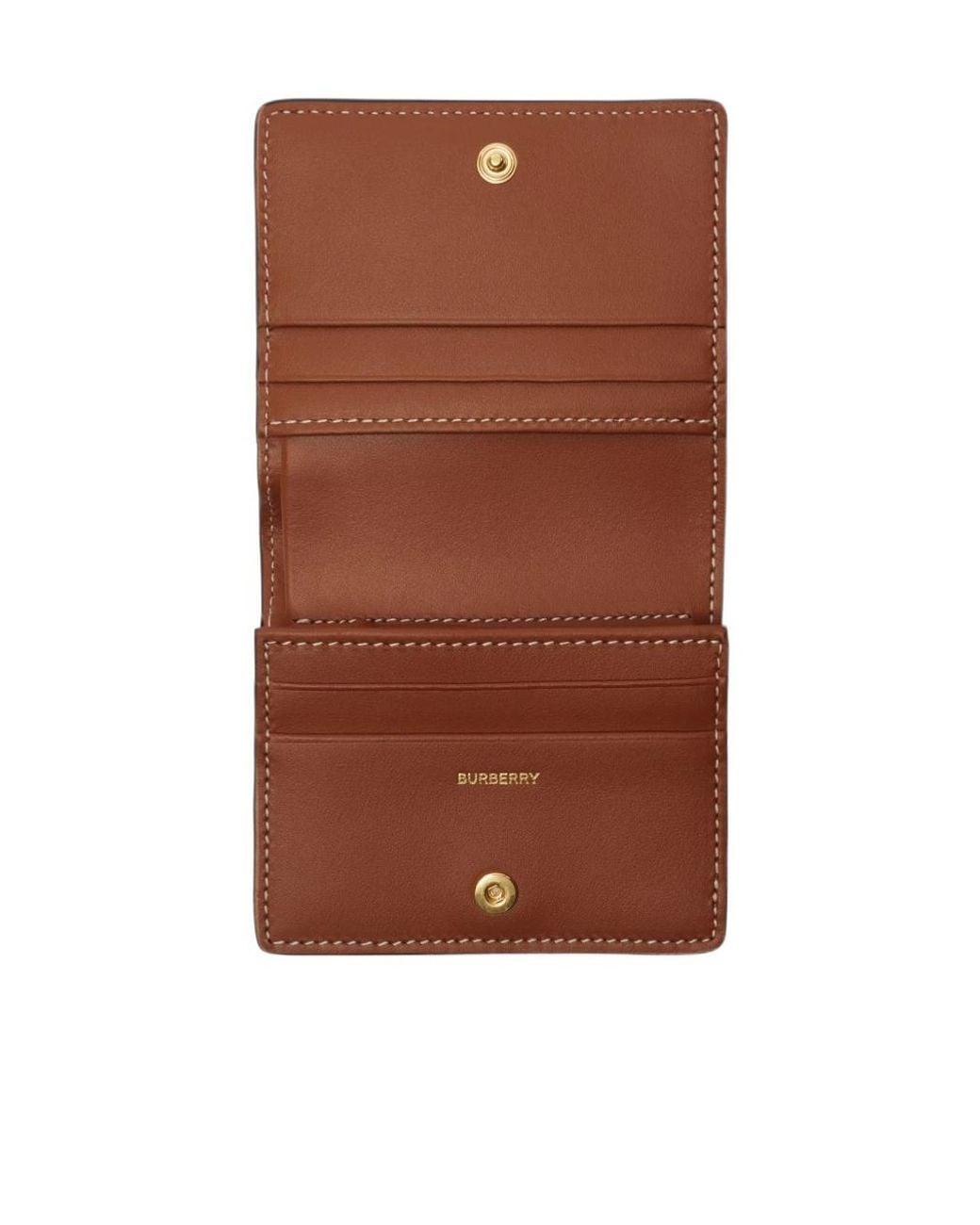 Burberry Natural Vintage Check Folded Wallet