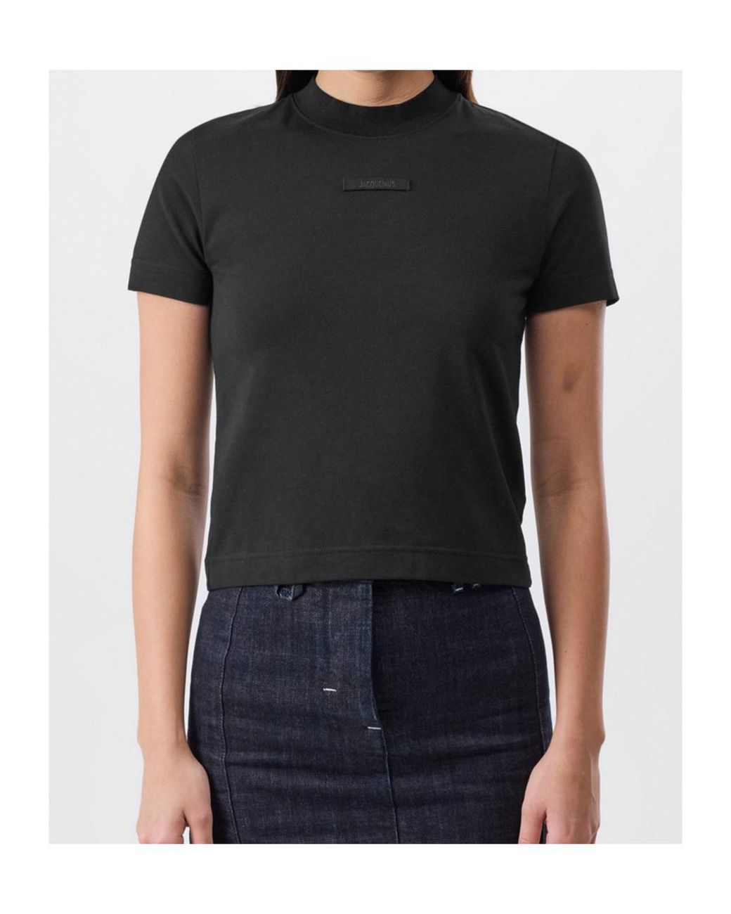 Jacquemus Black Short-Sleeved T-Shirt