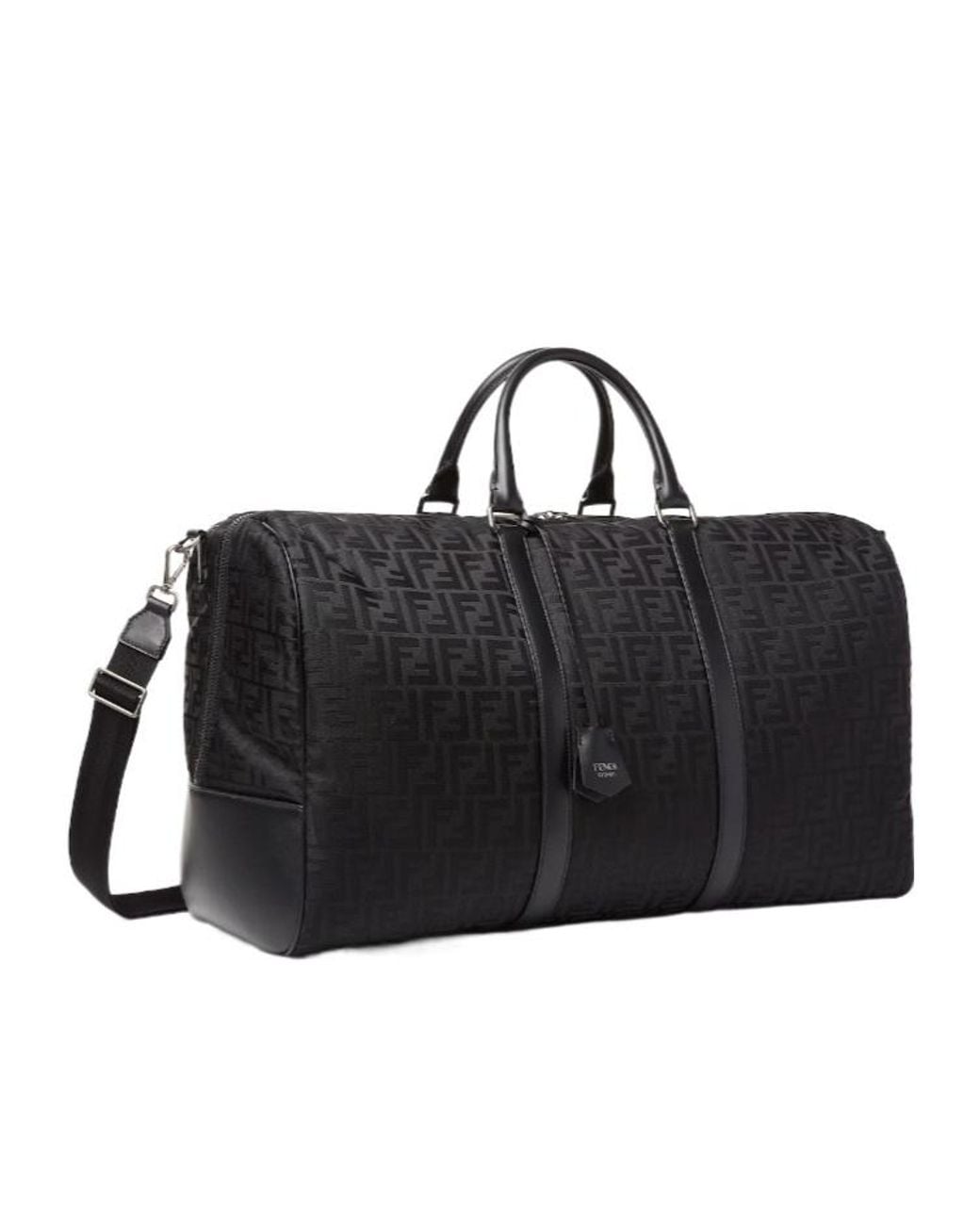 Fendi Black Ff Large Travel Bag for men