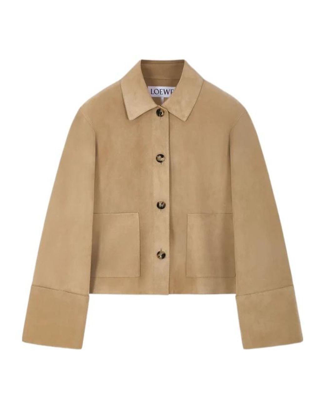 Loewe Natural Turn-Up Cuff Jacket