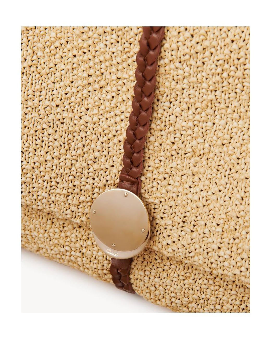 Chloé Natural Chloé Penelope Medium Shoulder Bag