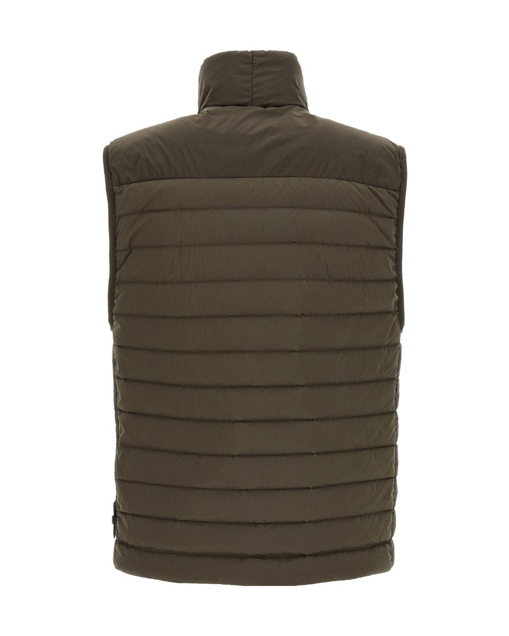 Stone Island Green S0183 Compass Down Gilet for men