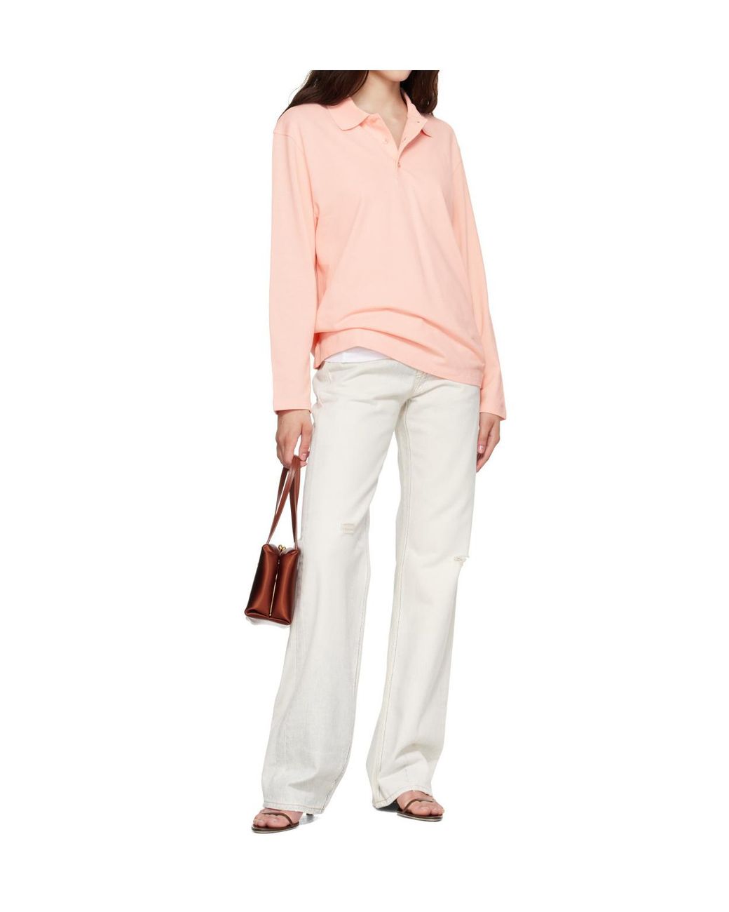 Flore Flore Pink Diana Polo Shirt