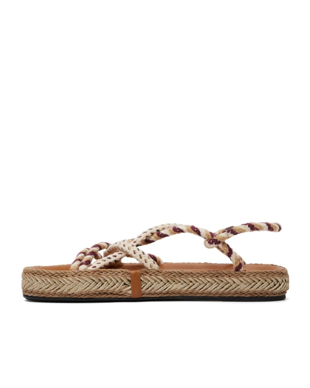 Isabel Marant Brown Kitza Open-Toe Flat Sandals