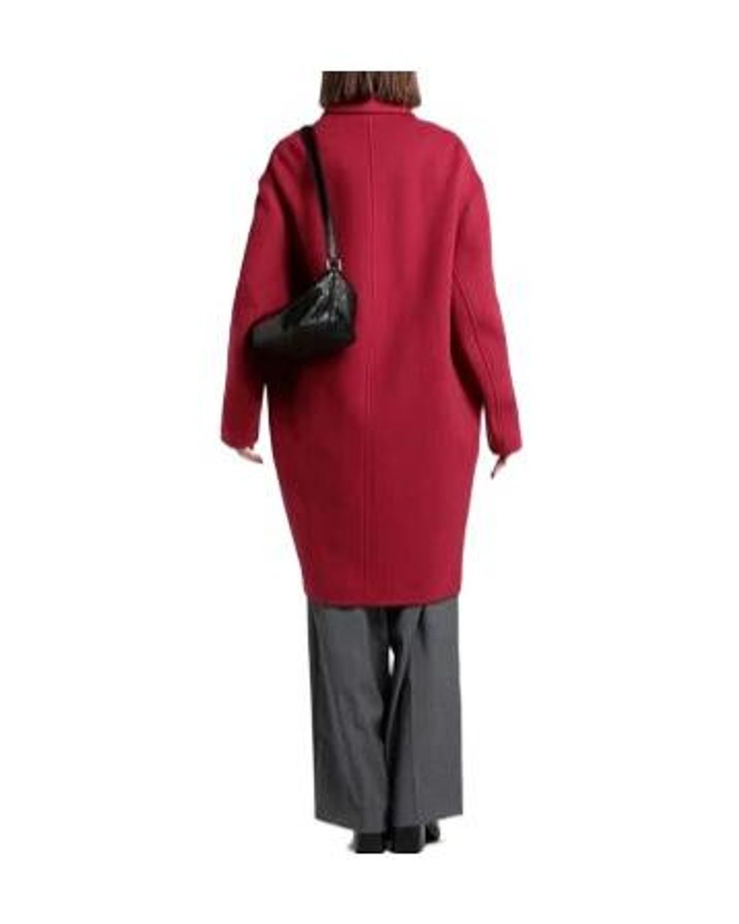 Isabel Marant Red Plain Colour Coats