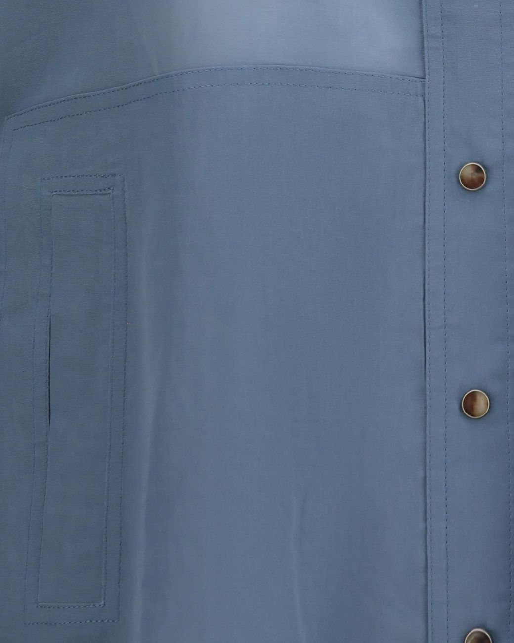 Brunello Cucinelli Blue Sheer-Panelled Cotton Jacket