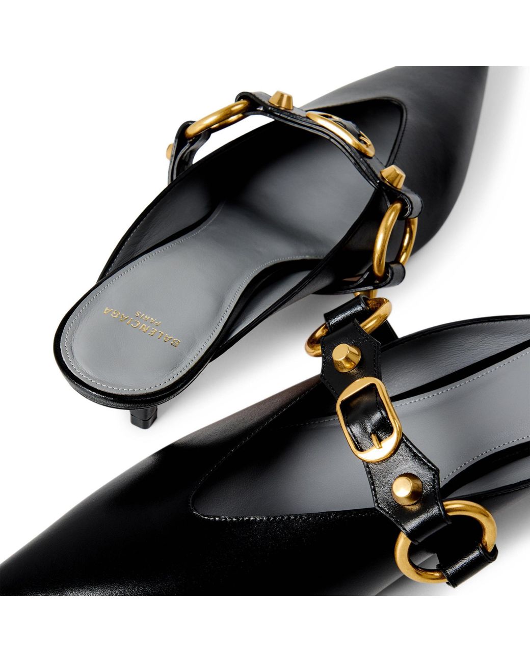 Balenciaga Black Lifestyle Geo Stiletto Heels