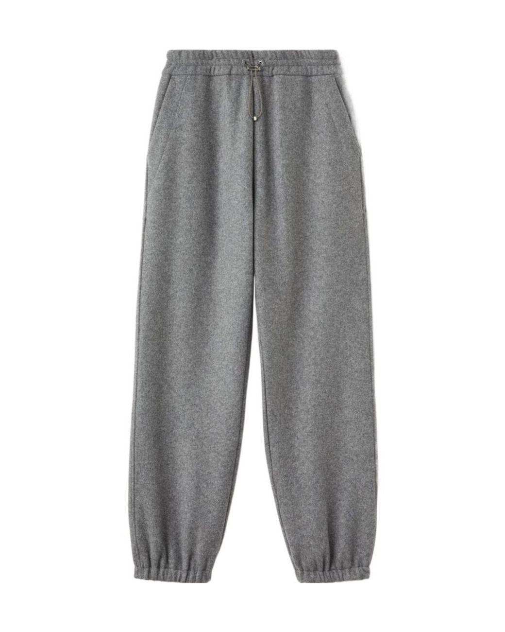 Loro Piana Gray Cevo Pants for men