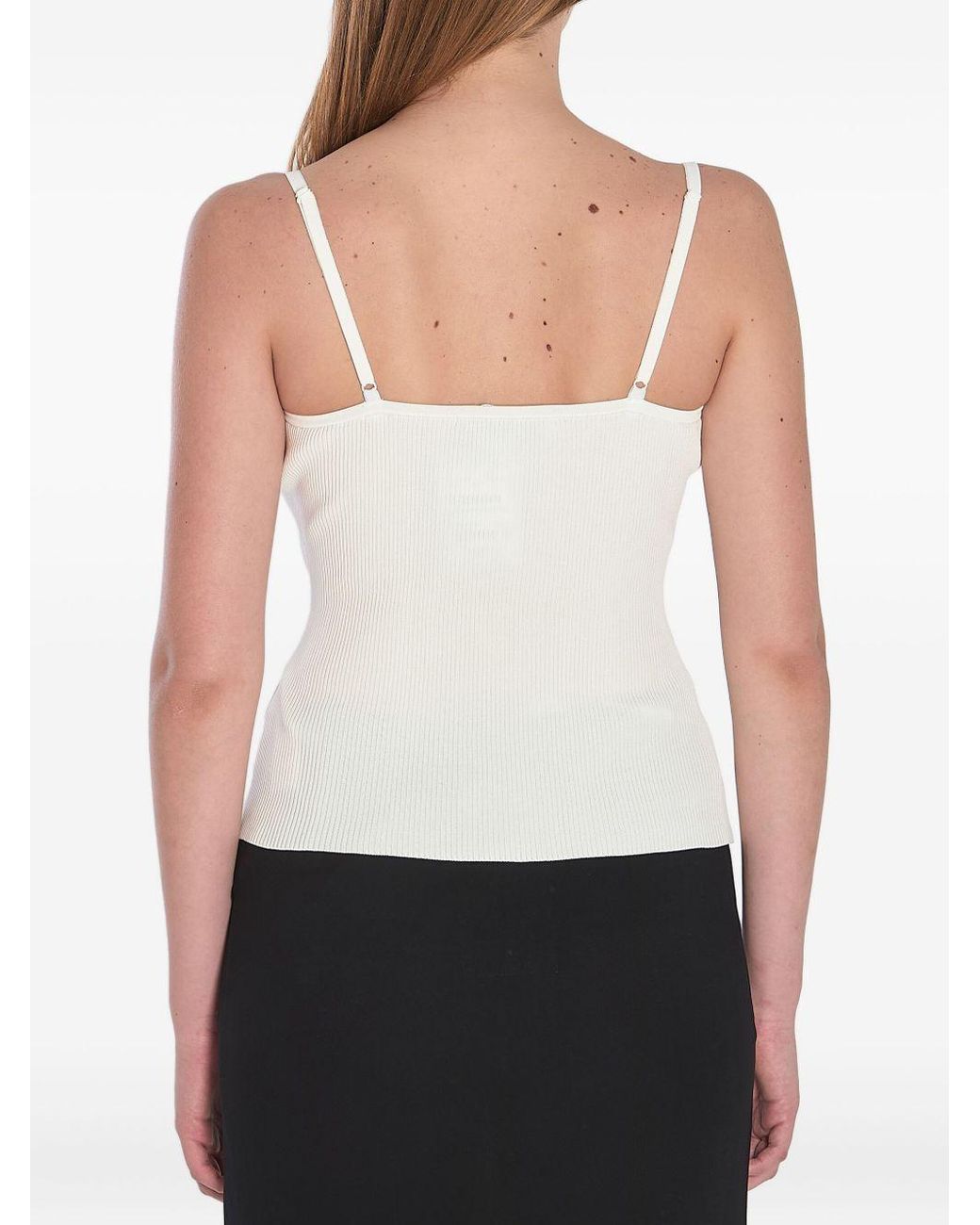 Self-Portrait White Cami Top