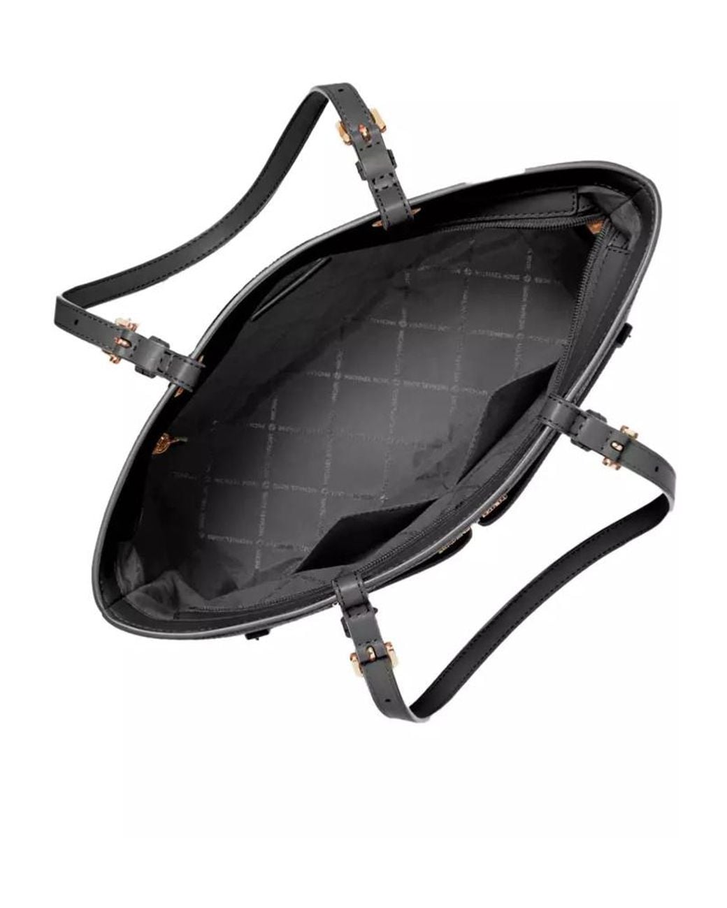 Michael Kors Black Medium Pocket Tote Bag