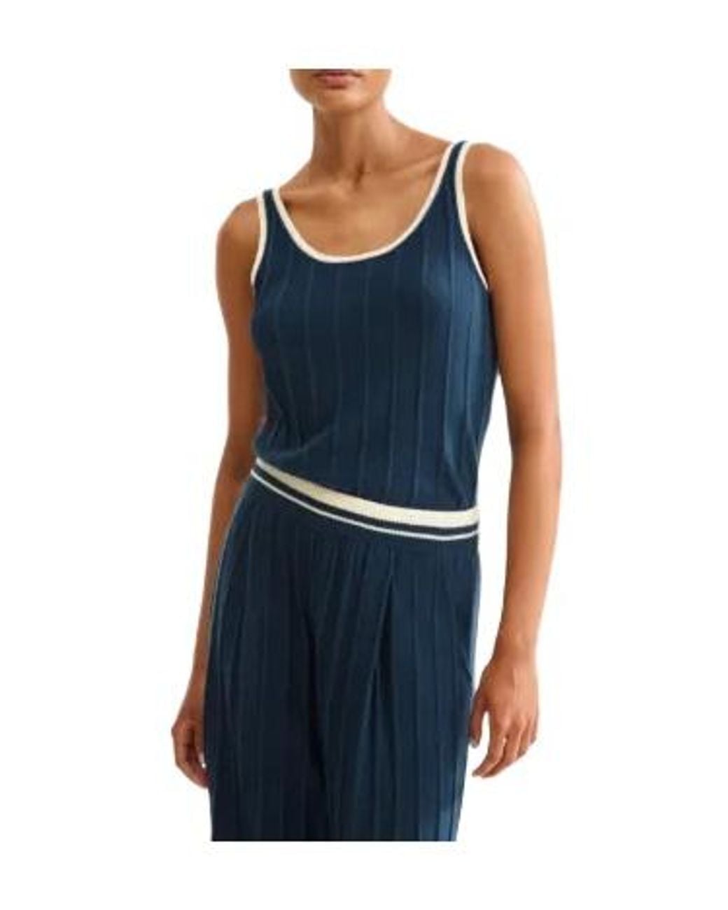 Eres Blue Rivale Tank Top