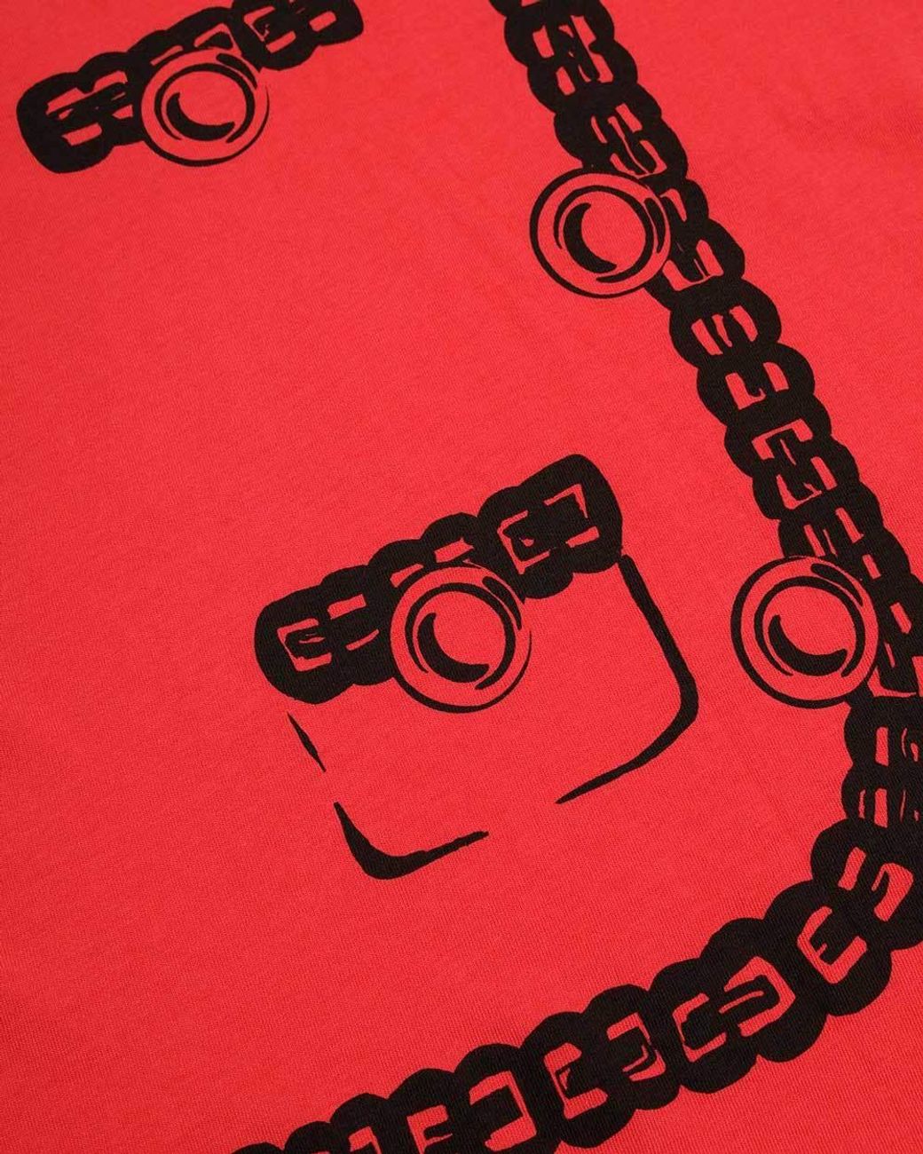 Moschino Red Short-Sleeved T-Shirt