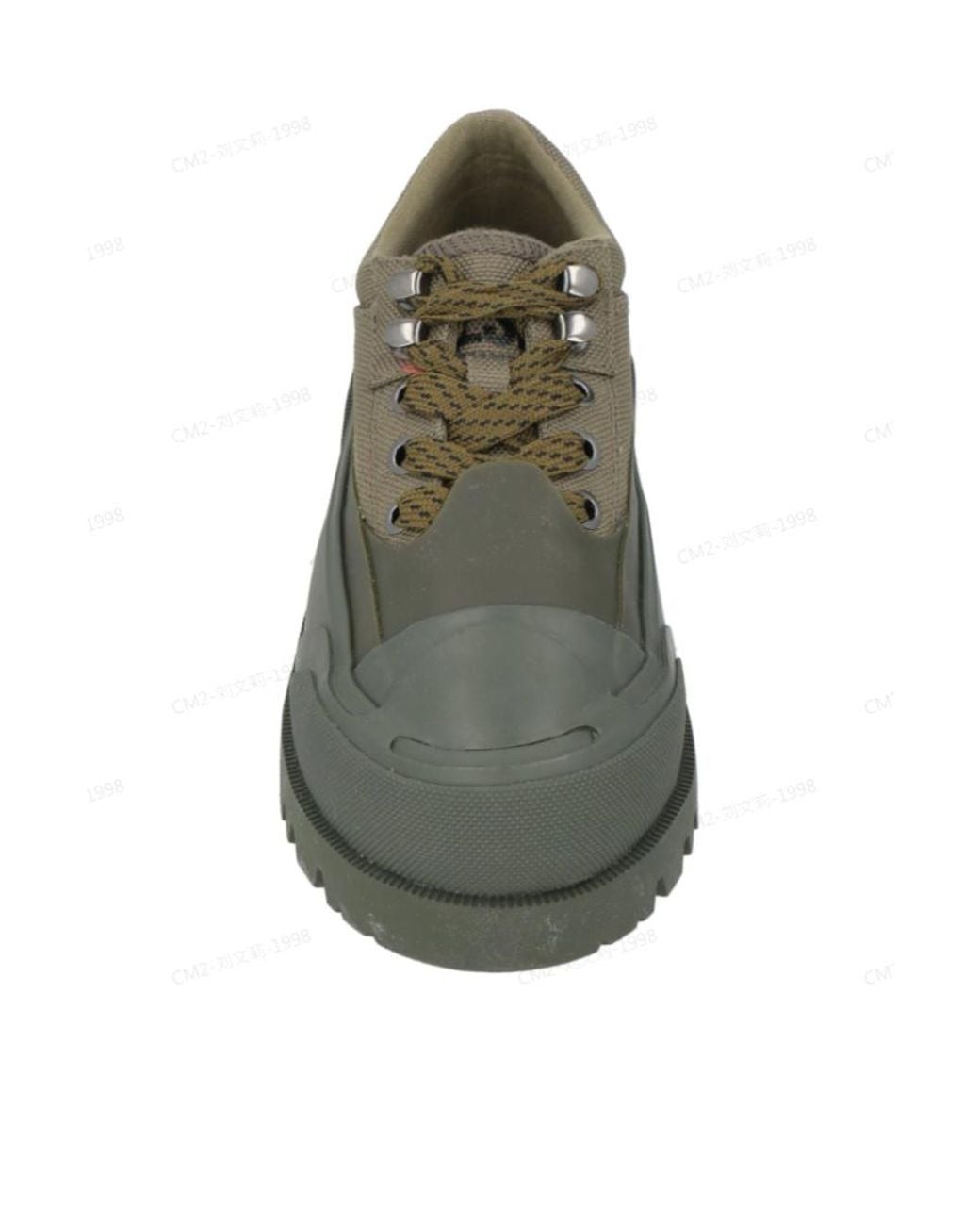 DIESEL Green Sneakers Polyester