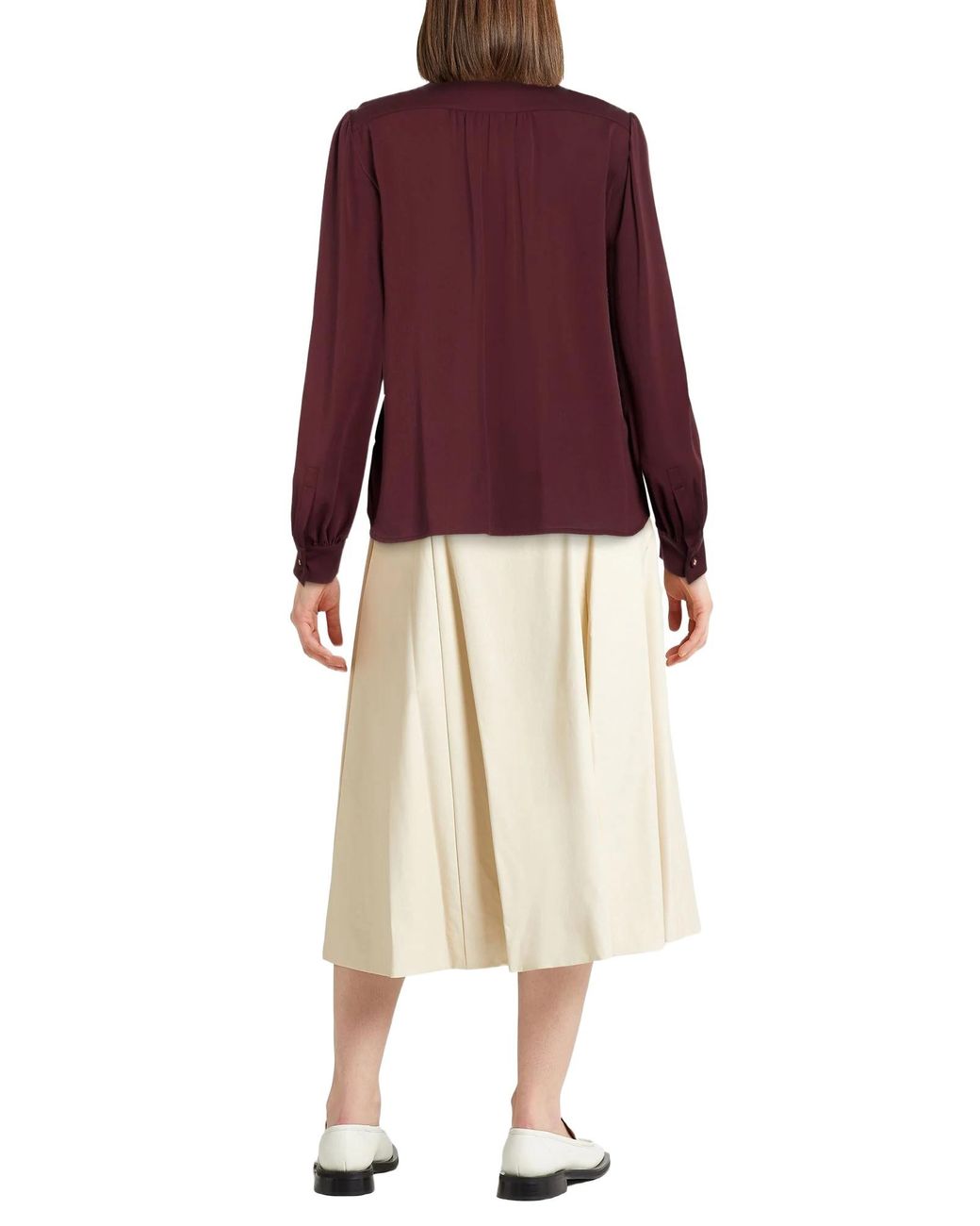Max Mara Purple Shirt