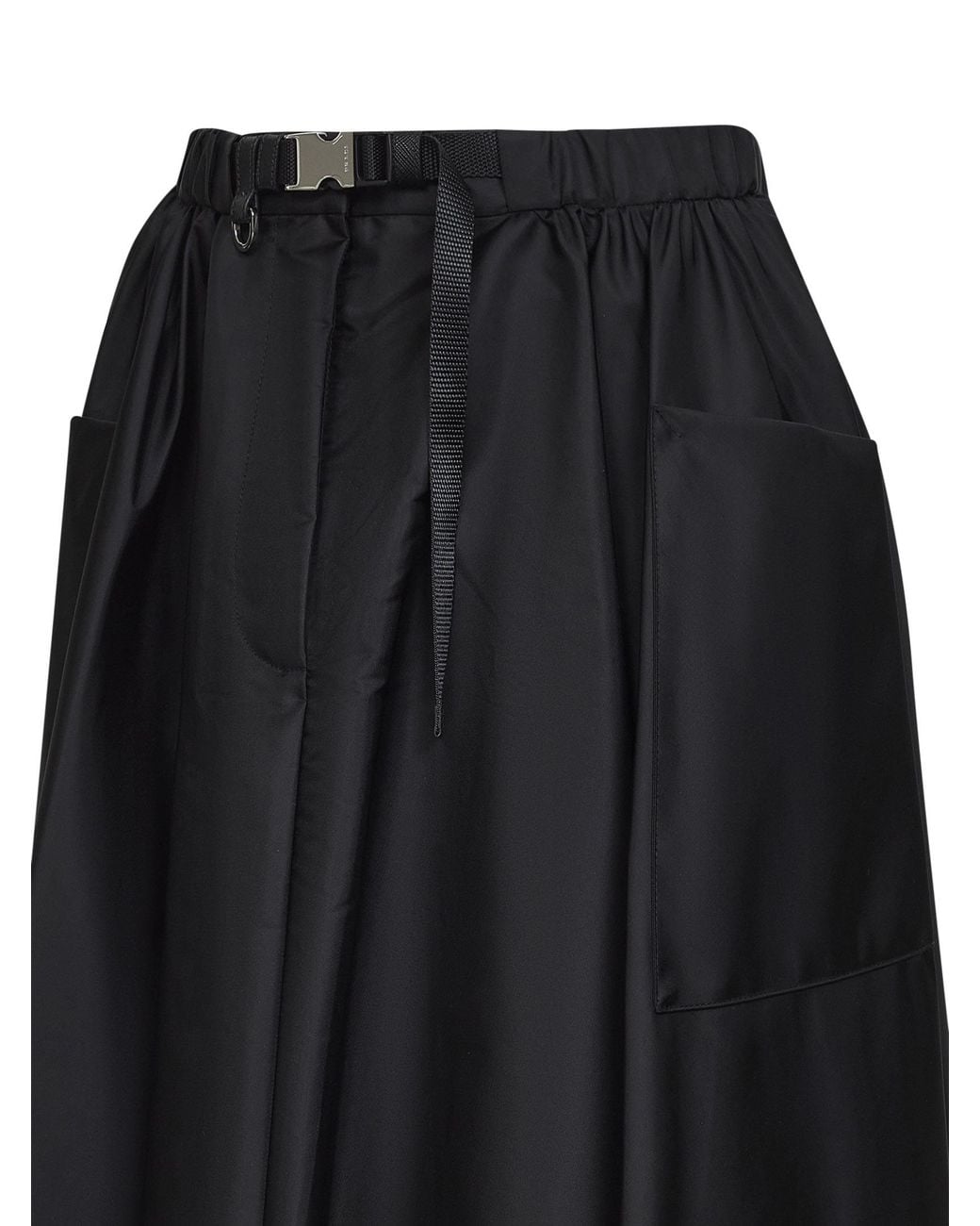 Prada Black Re-Nylon Short Skirt