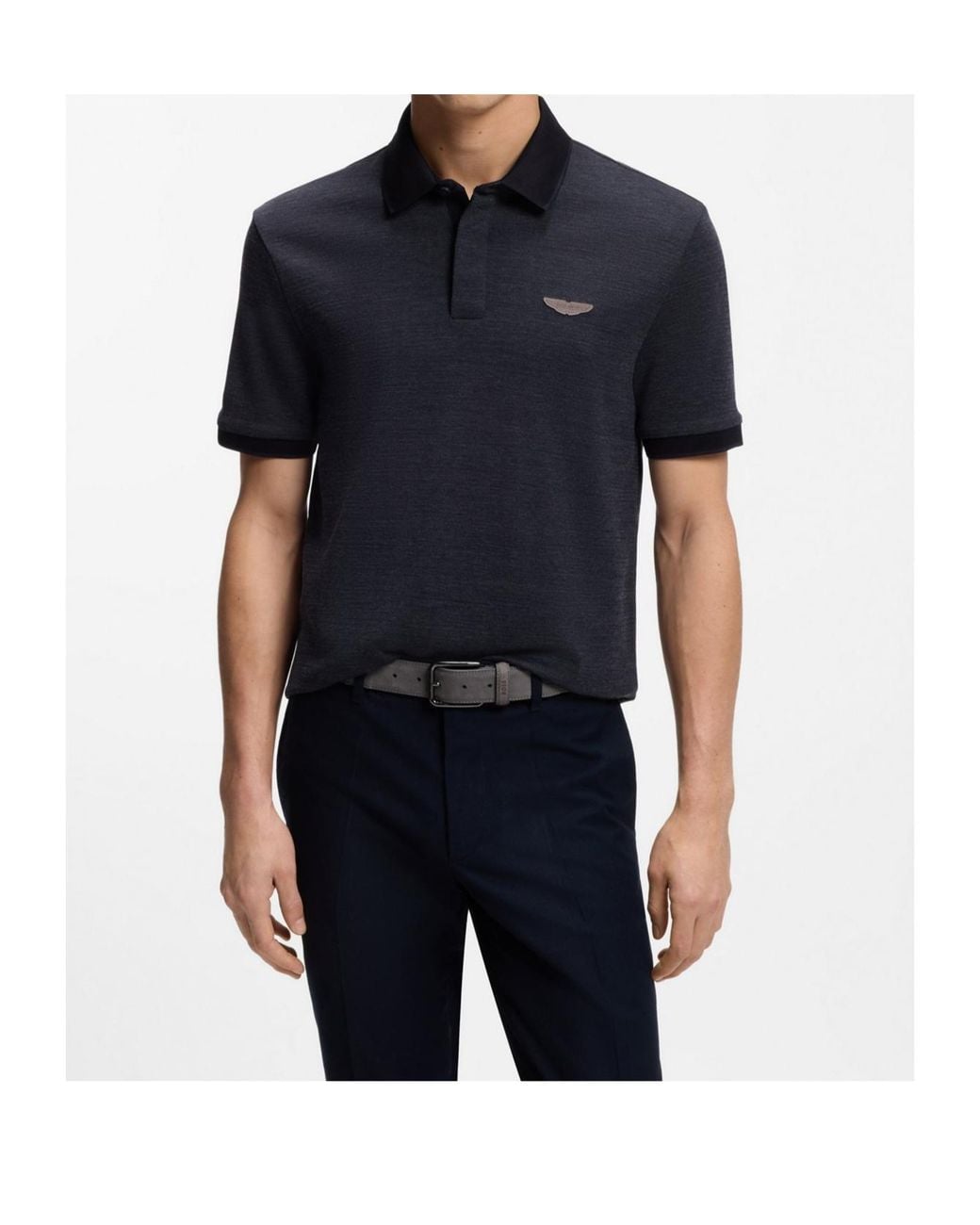 Boss Blue Boss Short-Sleeve Piqué Polo Shirt for men