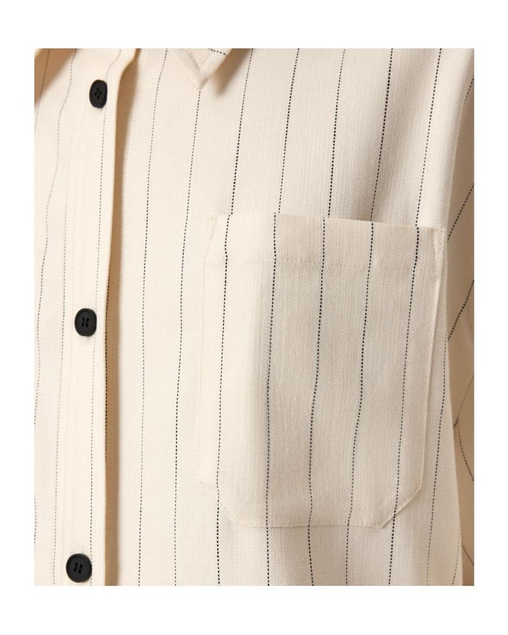 AllSaints Natural Stripe Olga Shirt