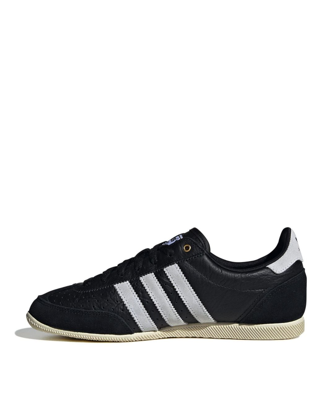 Adidas Originals Black Leather Sneakers