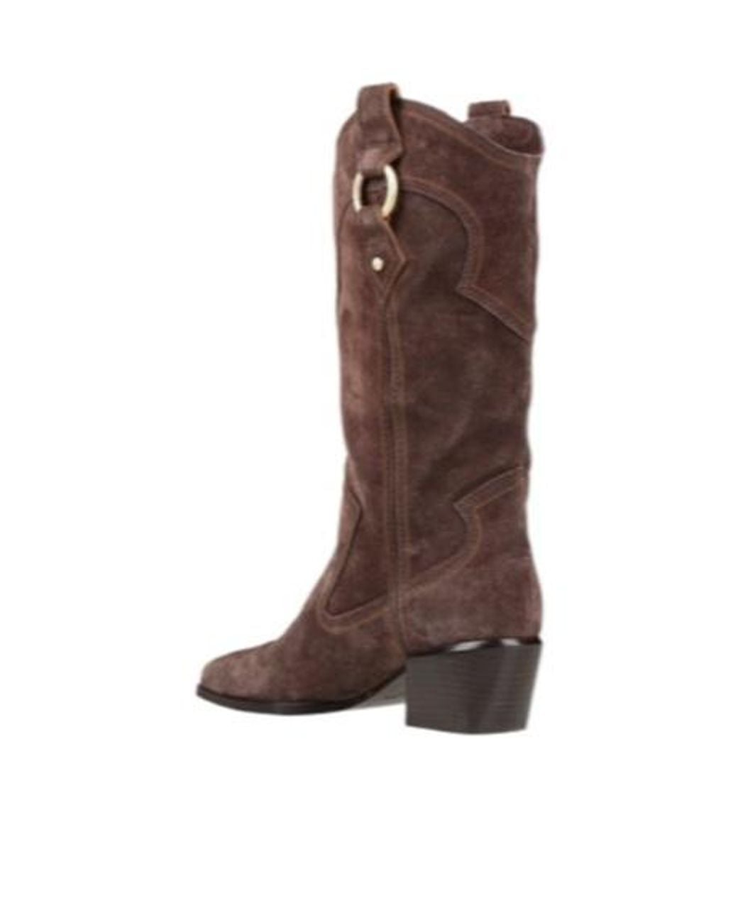 Rag & Bone Brown Solid-Colored Denim Boots