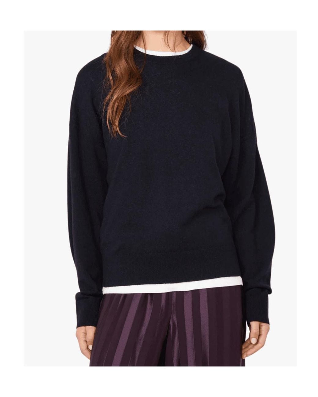 Officine Generale Blue Misa Crew-Neck Sweater