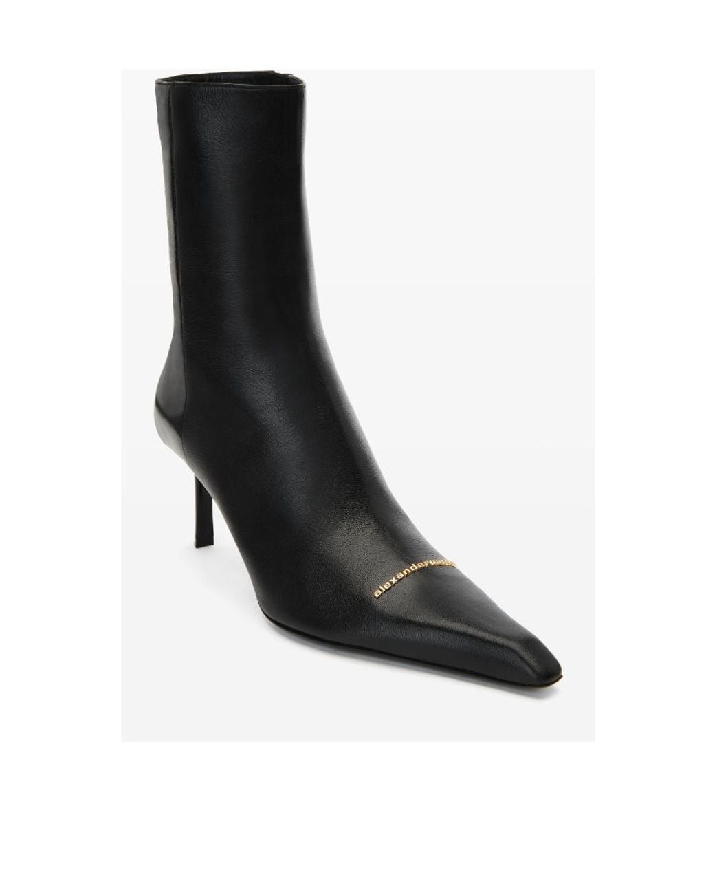 Alexander Wang Black Viola 77Mm Leather Boots