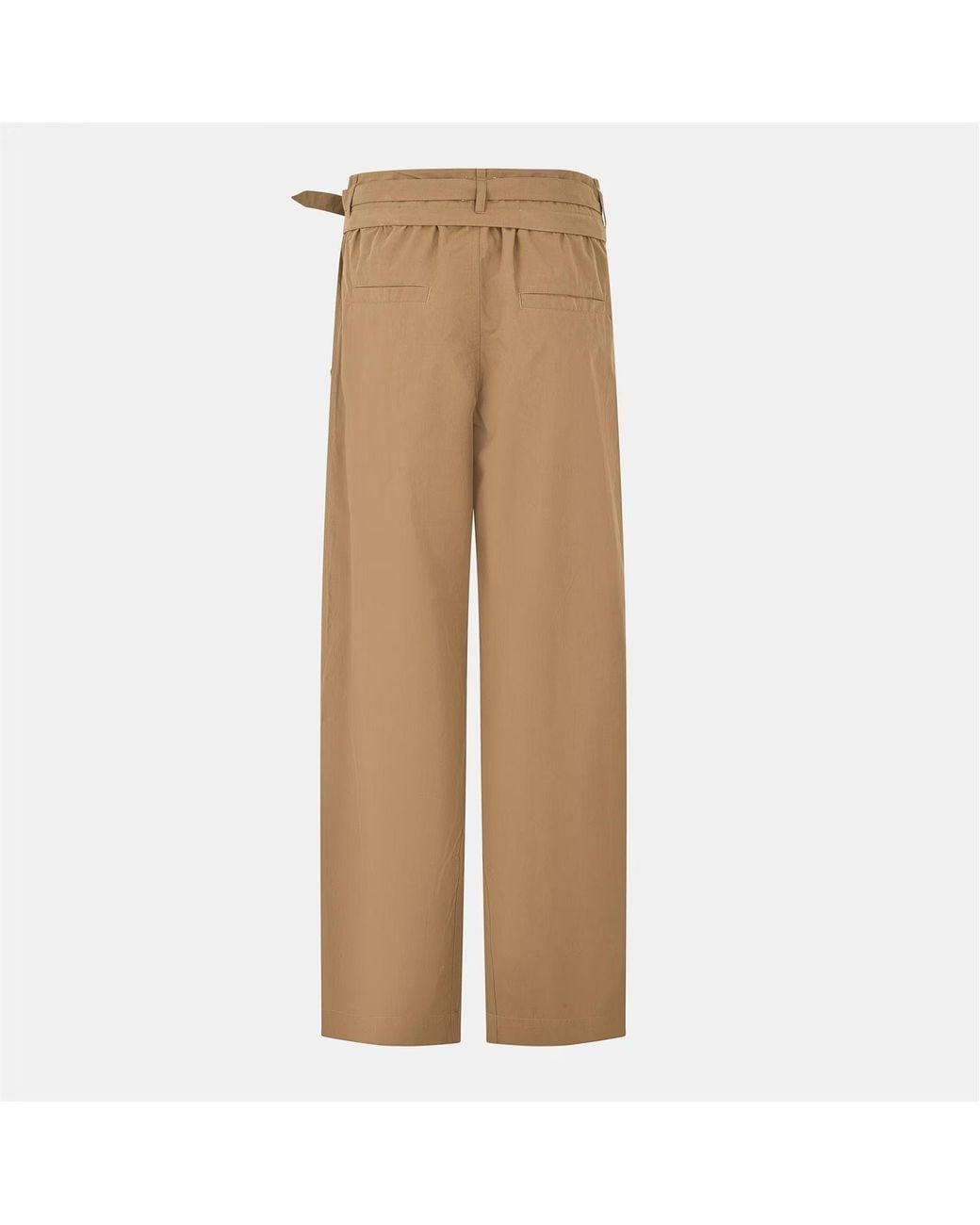 Isabel Marant Natural Wide-Leg Casual Pants
