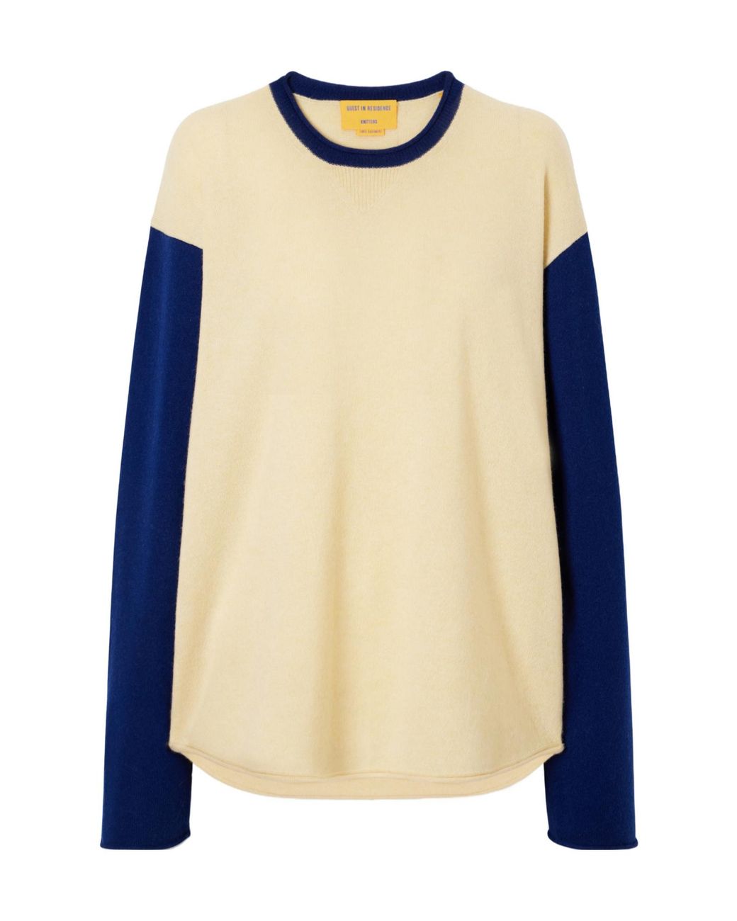 Guest In Residence Blue Loose Baseball Jacket