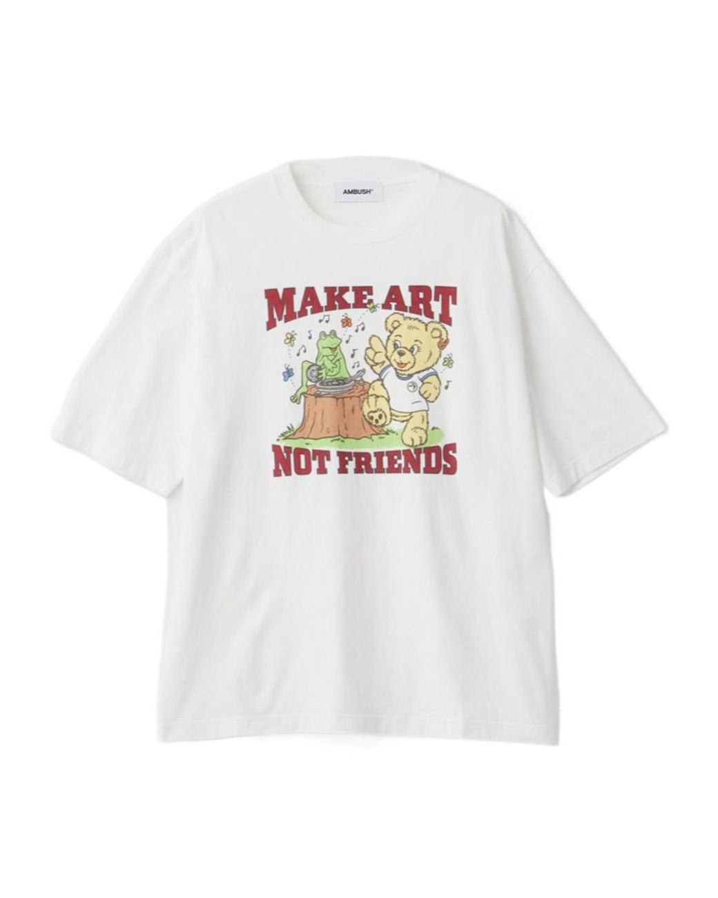 Ambush White Make Art T-Shirt for men