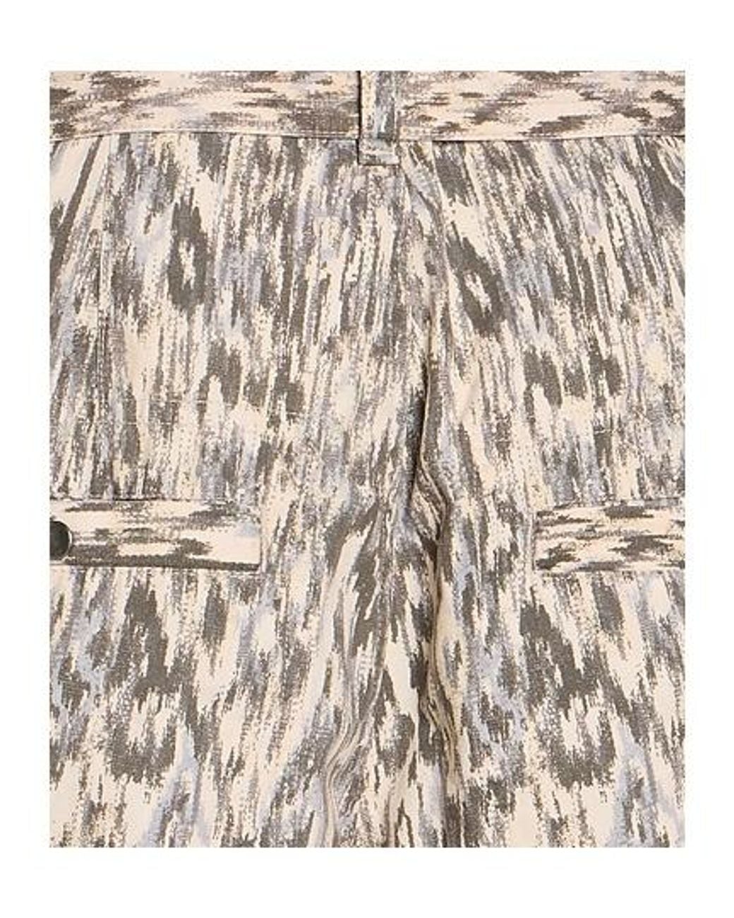 Isabel Marant Natural Multi-Color Shorts