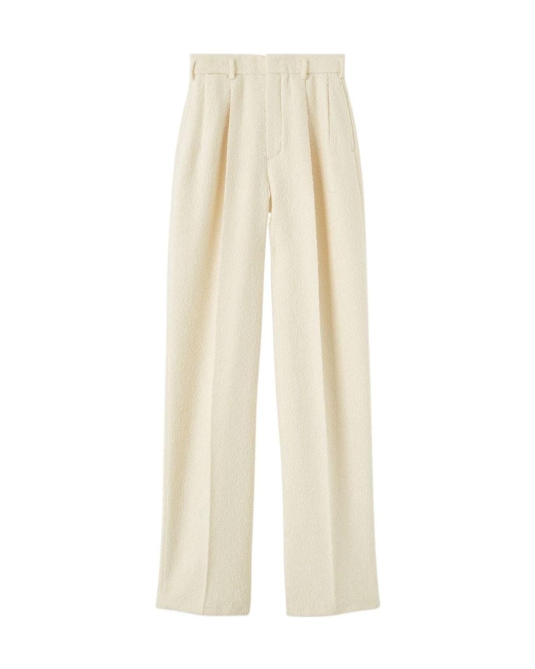 Loro Piana White Hector Trousers