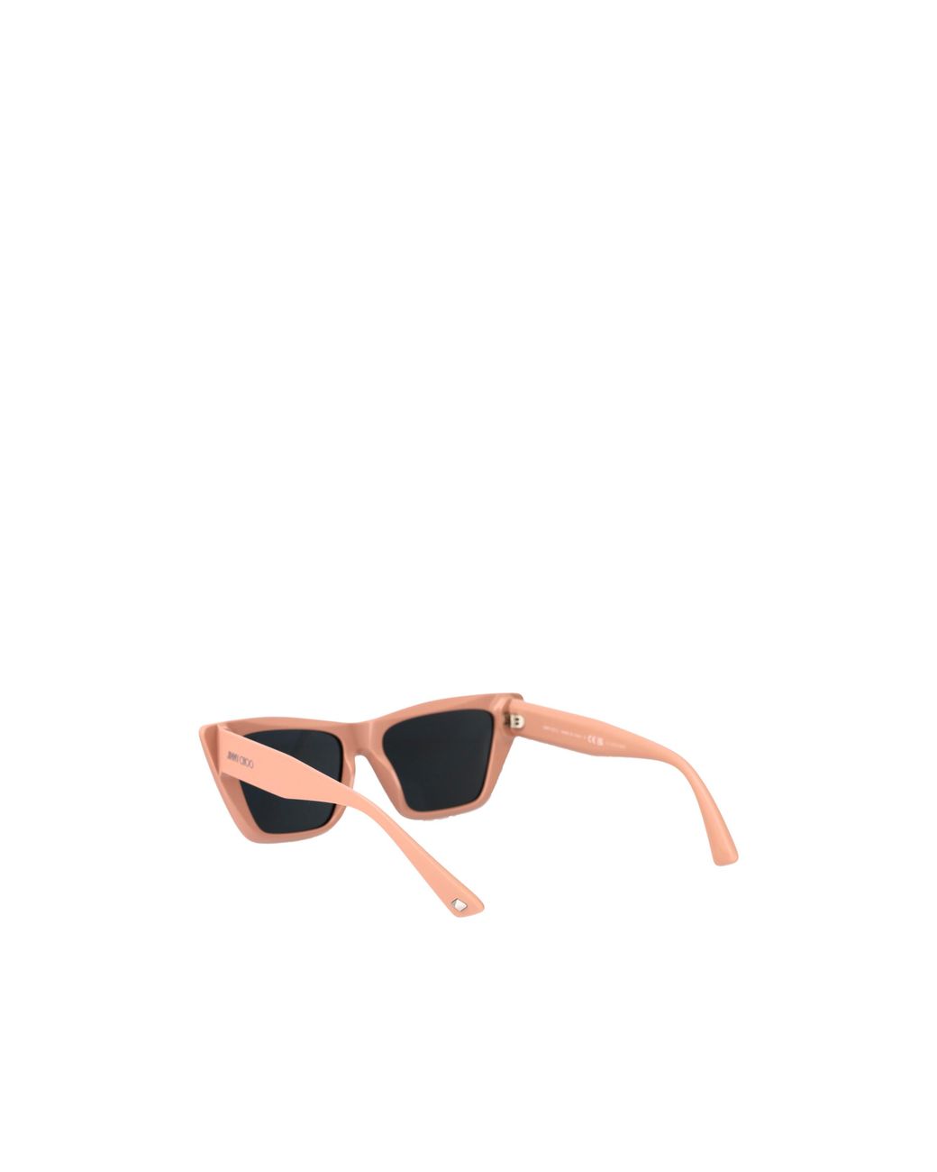 Jimmy Choo White Eyewear Cat-Eye Frame Sunglasses