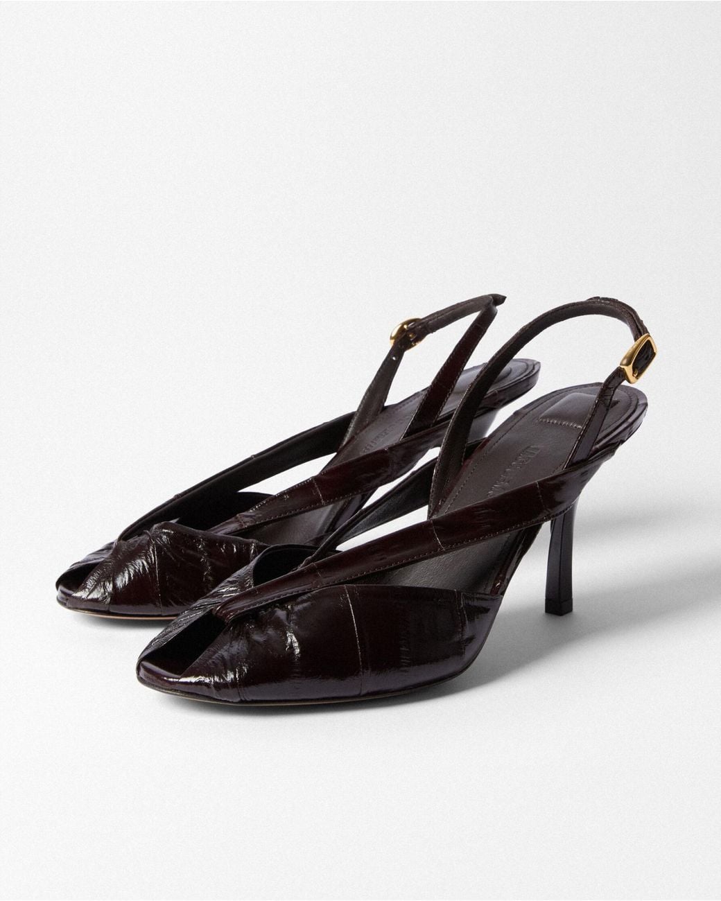 Jacquemus Brown The Poisson Slingbacks